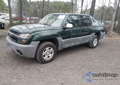 2002 Chevrolet Avalanche 1500 из США, поврежденный, VIN 3GNEC13T82G117372